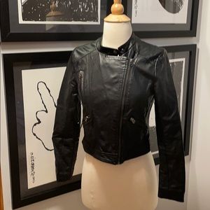 Forever 21 Leather Style coat. Cool!!